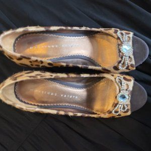Martinez Valero Animal Print Pump - Size 7.5